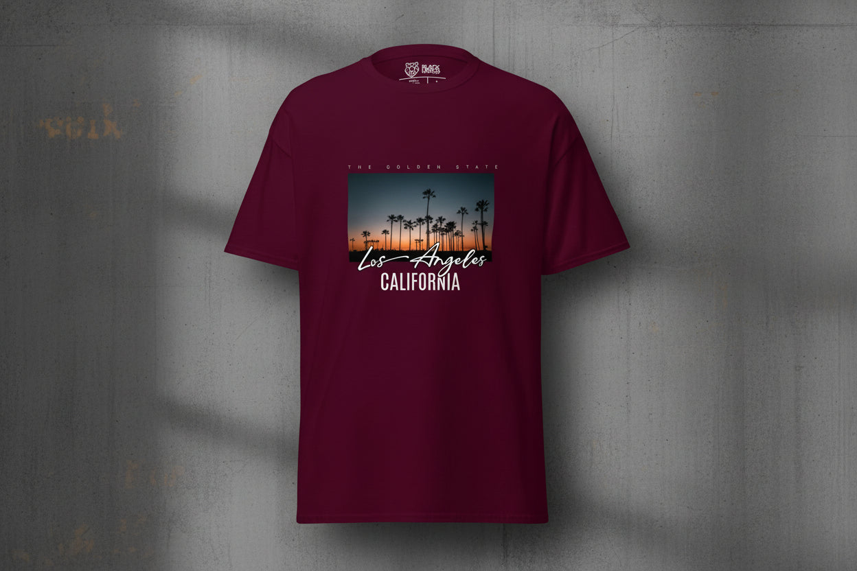 Unisex T-Shirt "Los Angeles California" - Streetwear - size_range | Black Ursus