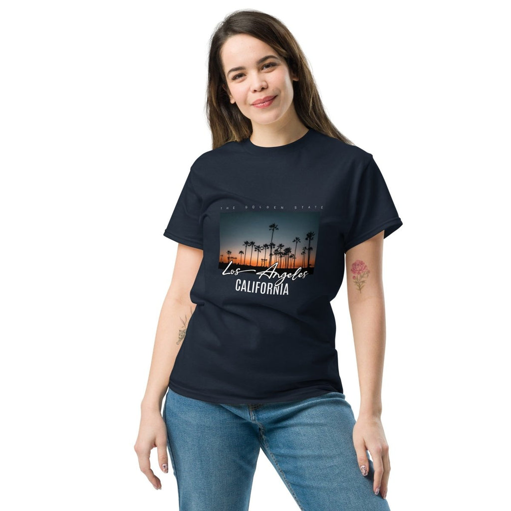 Unisex T-Shirt "Los Angeles California" - Streetwear - size_range | Black Ursus