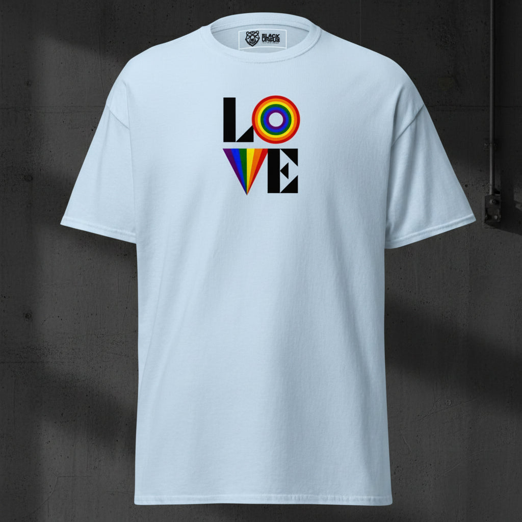 Unisex T-Shirt "LOVE IS SAVAGE" - Streetwear - size_range | Black Ursus