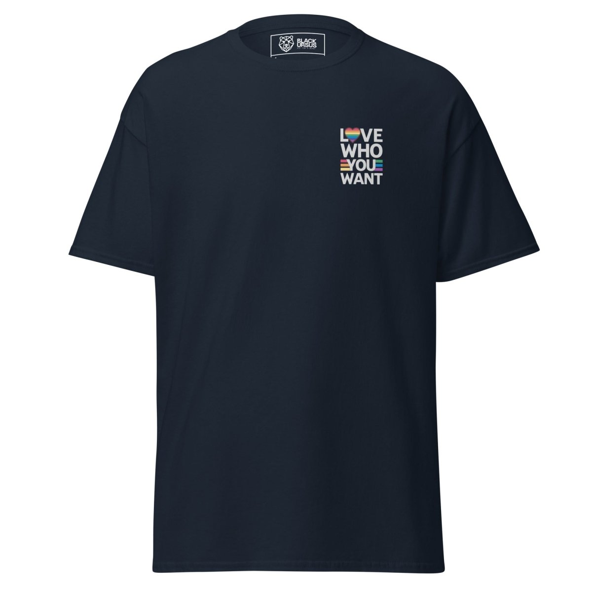 Unisex T-Shirt "Love who you want" - Streetwear - size_range | Black Ursus