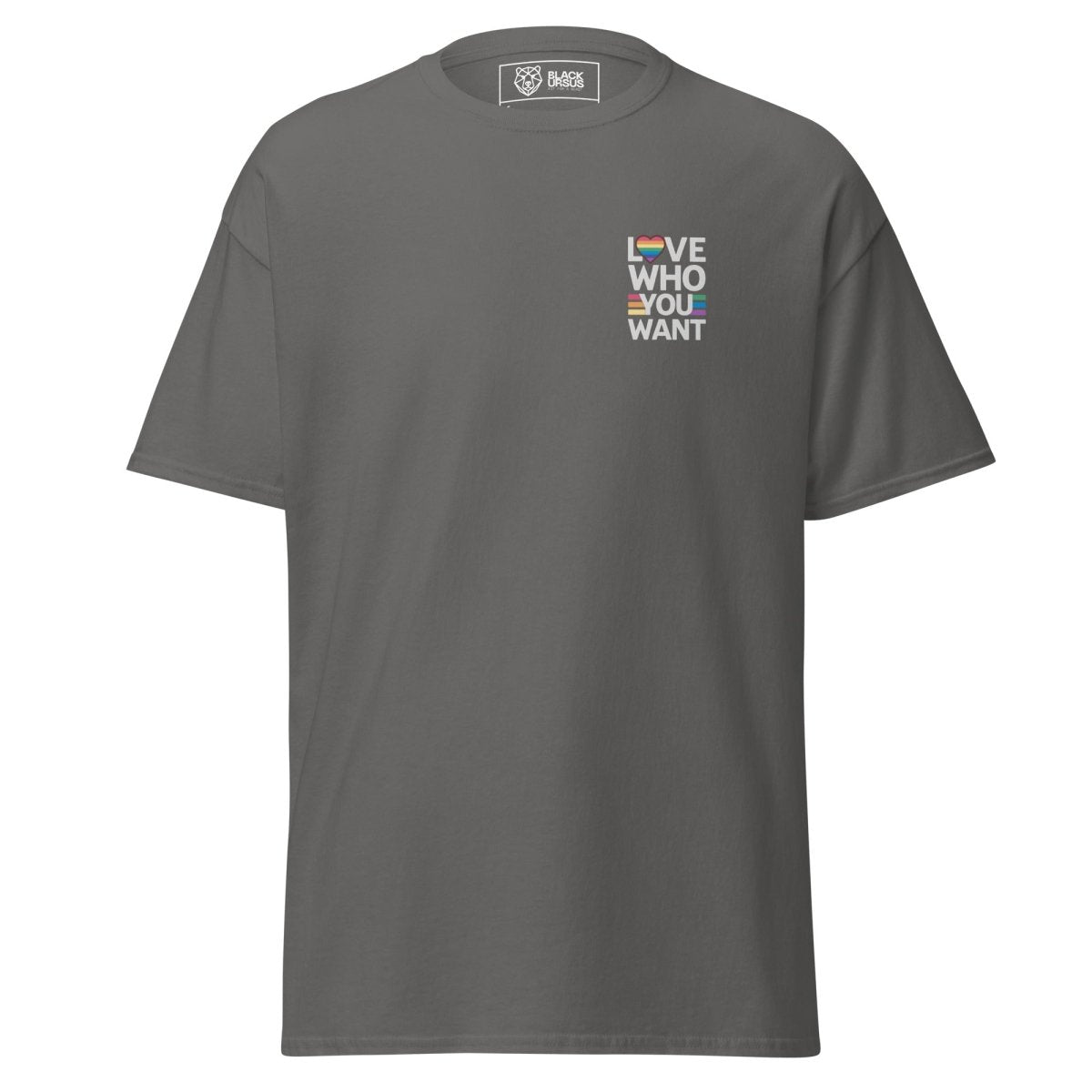 Unisex T-Shirt "Love who you want" - Streetwear - size_range | Black Ursus