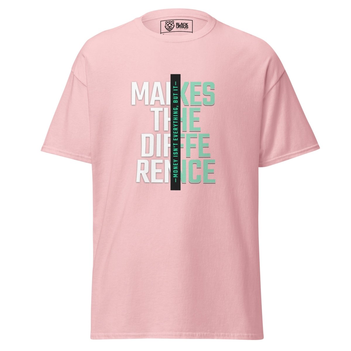 Unisex T-Shirt „Makes the Difference“ - Streetwear - size_range | Black Ursus