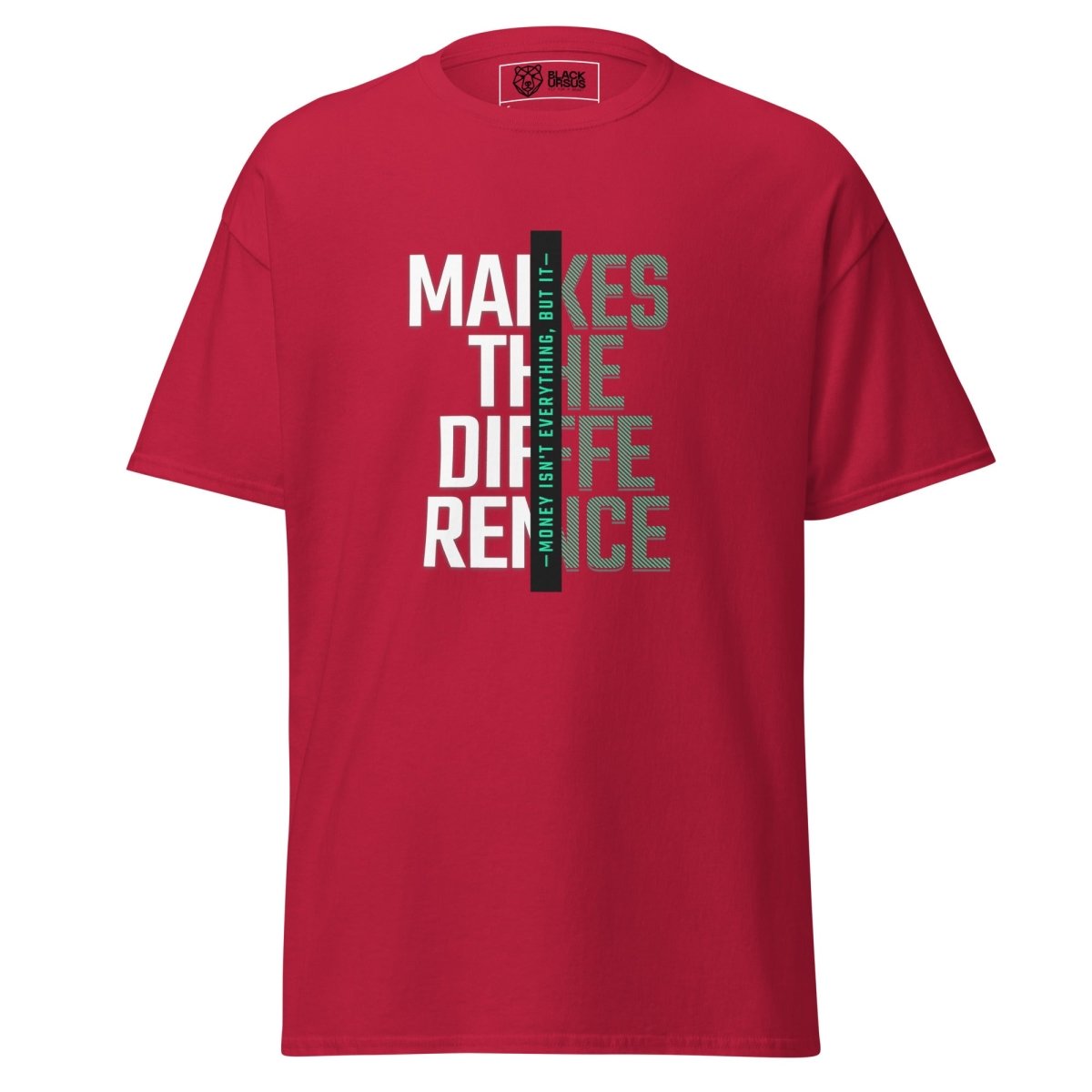 Unisex T-Shirt „Makes the Difference“ - Streetwear - size_range | Black Ursus