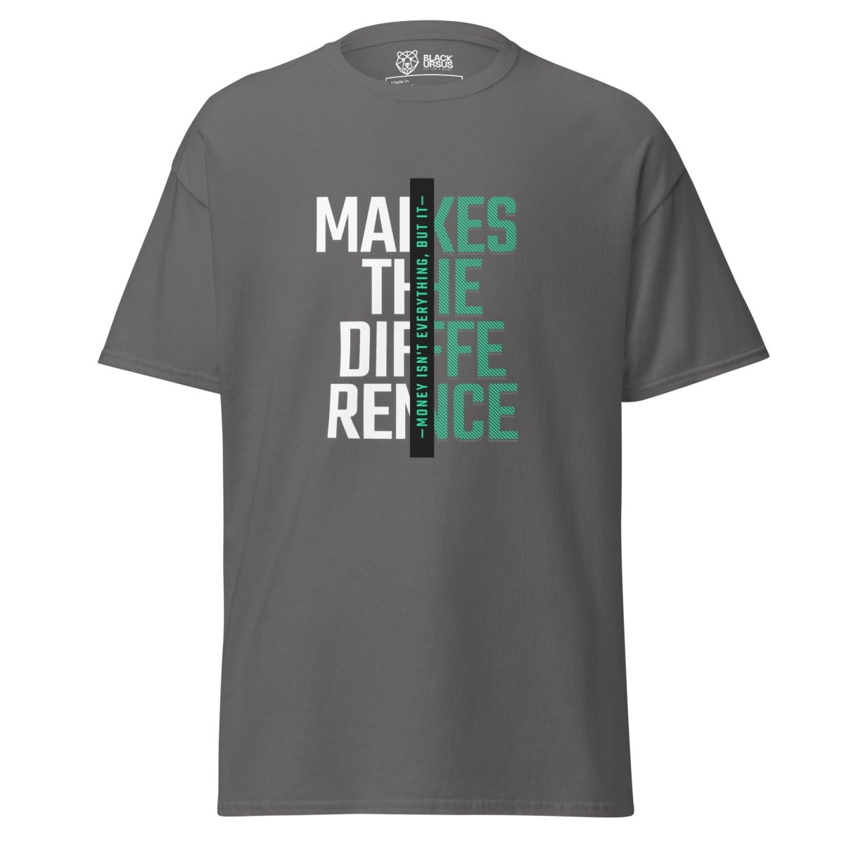 Unisex T-Shirt „Makes the Difference“ - Streetwear - size_range | Black Ursus