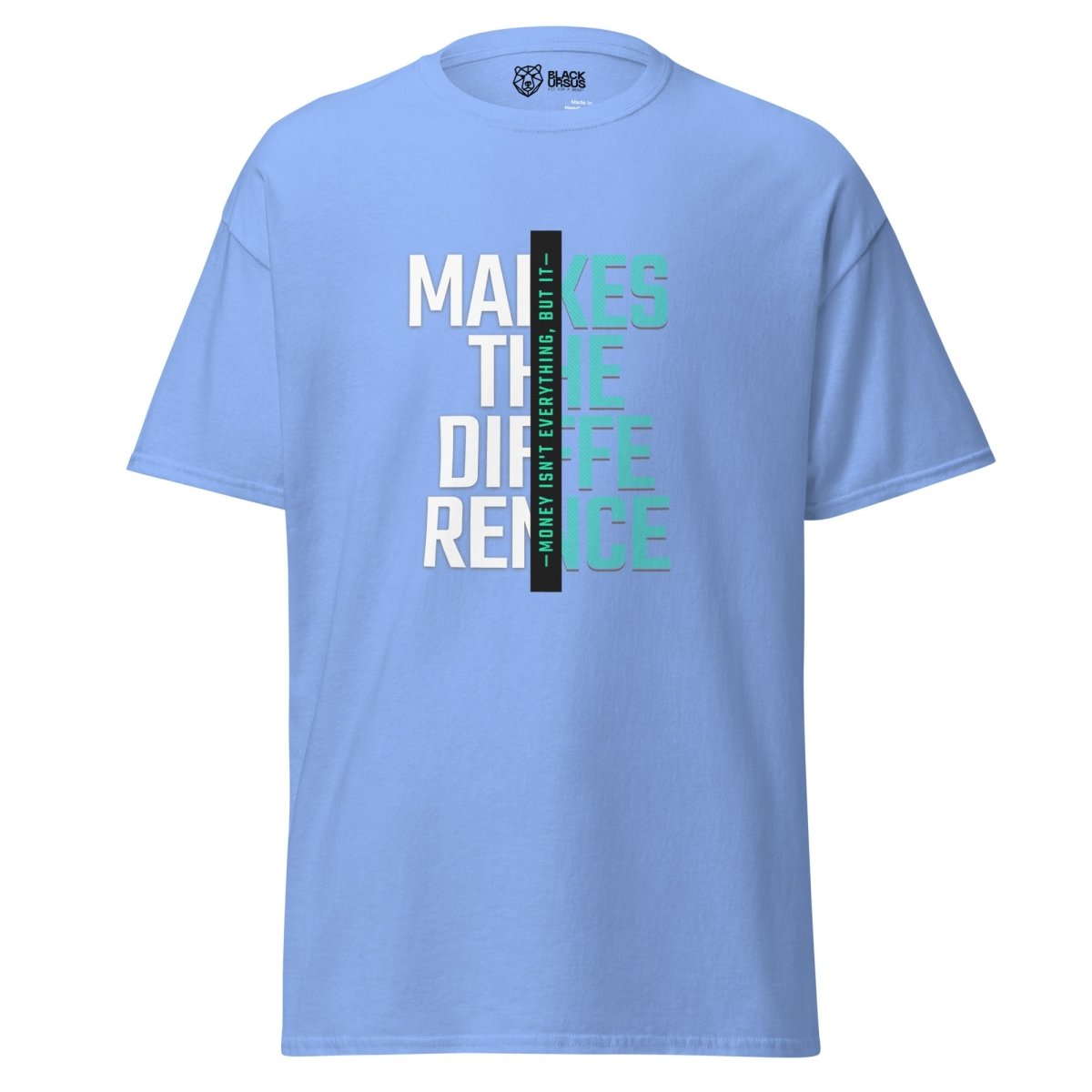 Unisex T-Shirt „Makes the Difference“ - Streetwear - size_range | Black Ursus