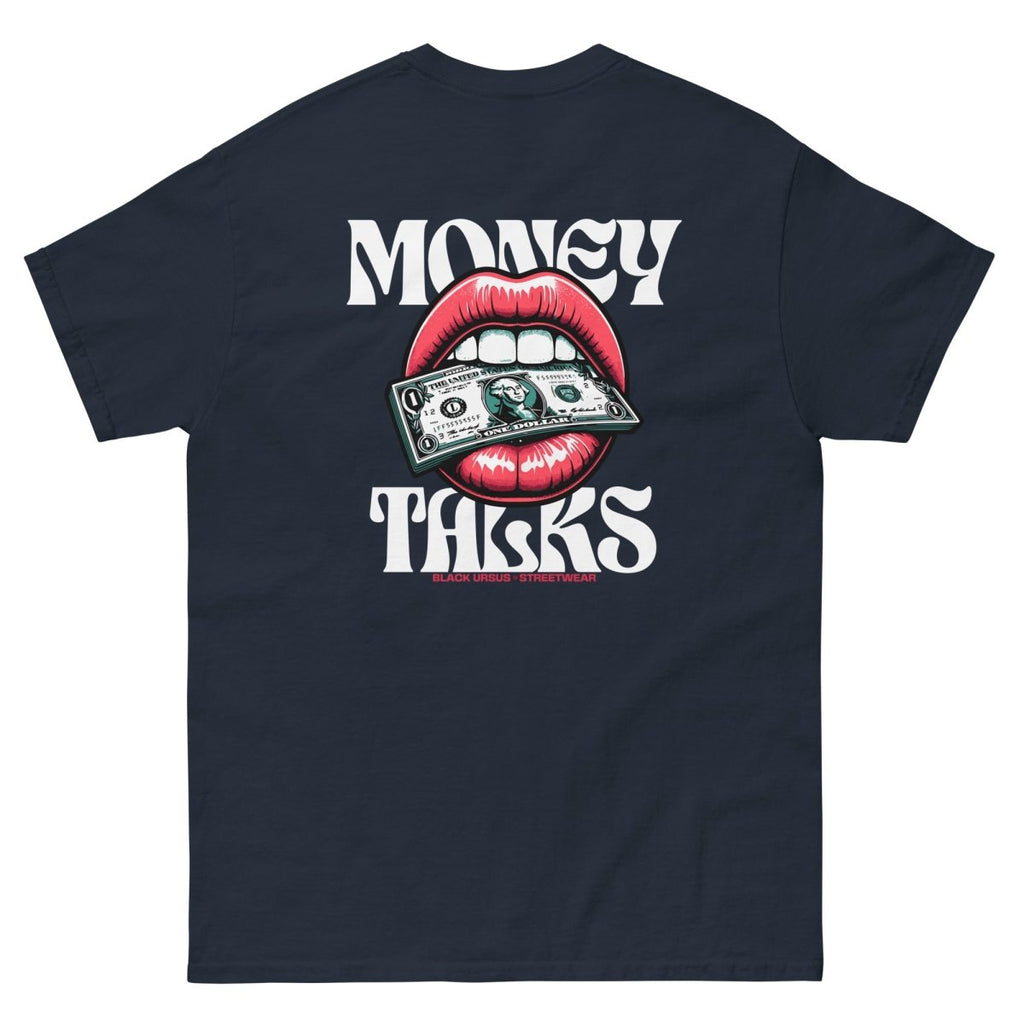 Unisex T-Shirt "Money Talks" mit hochwertigem Logo - Stick in Farbe Gold - Streetwear - size_range | Black Ursus