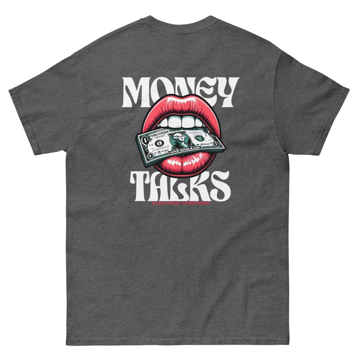 Unisex T-Shirt "Money Talks" mit hochwertigem Logo - Stick in Farbe Gold - Streetwear - size_range | Black Ursus