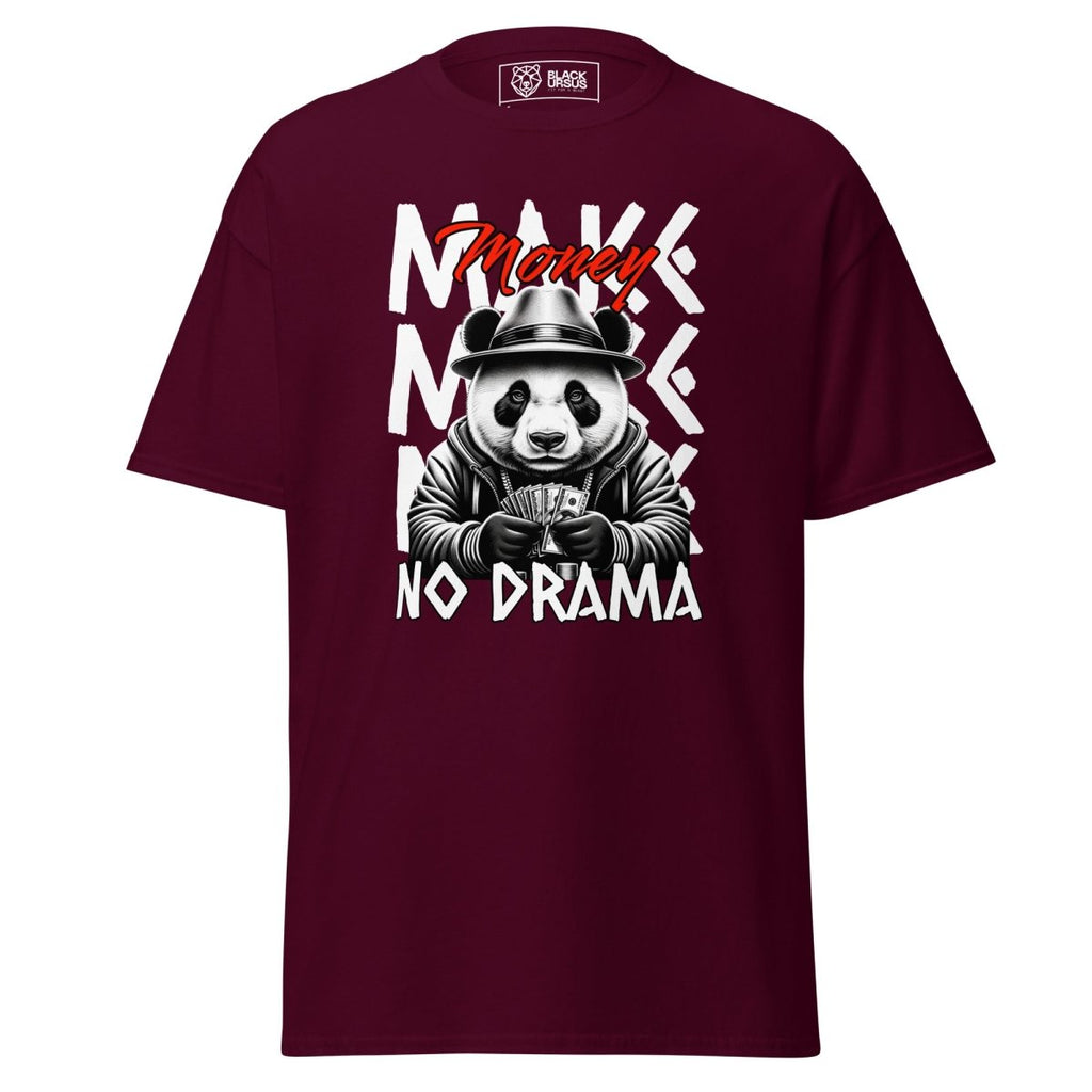 Unisex T-Shirt "No Drama" - Streetwear - size_range | Black Ursus