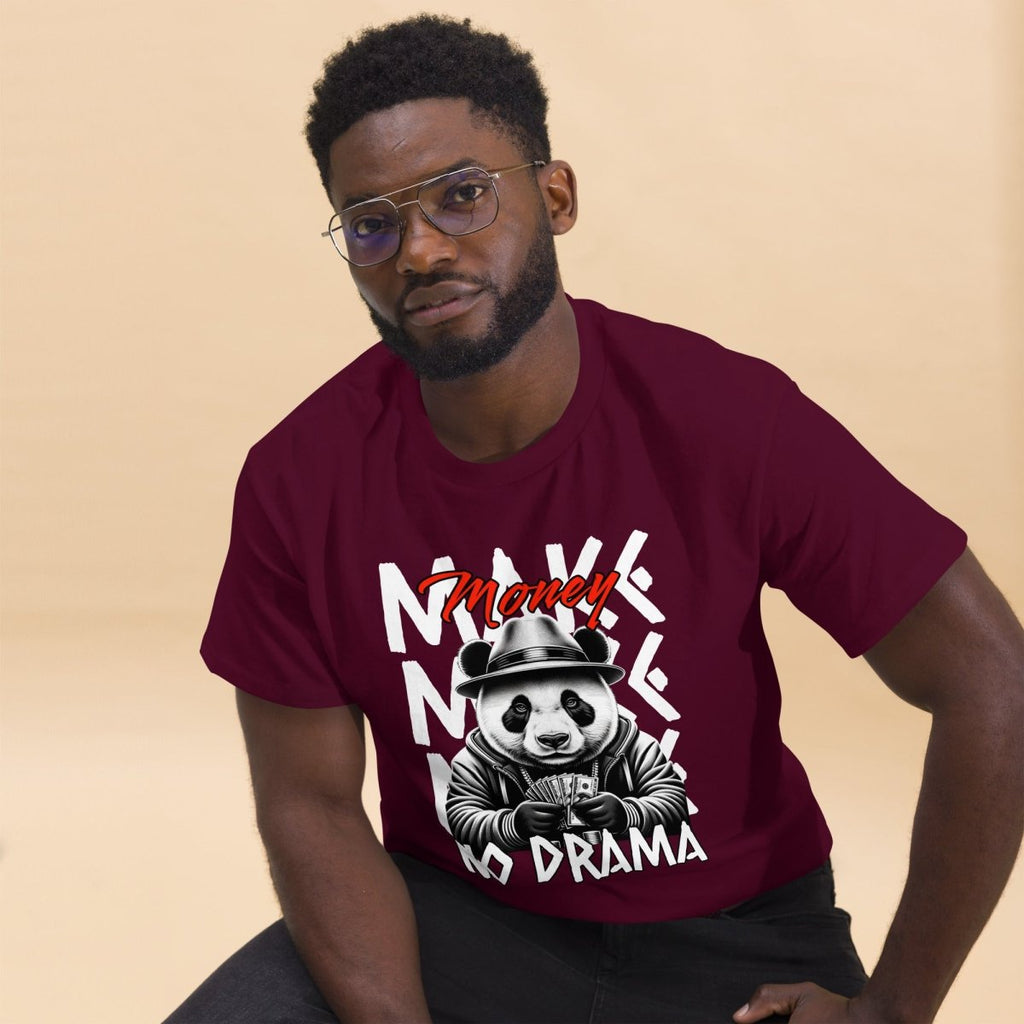 Unisex T-Shirt "No Drama" - Streetwear - size_range | Black Ursus