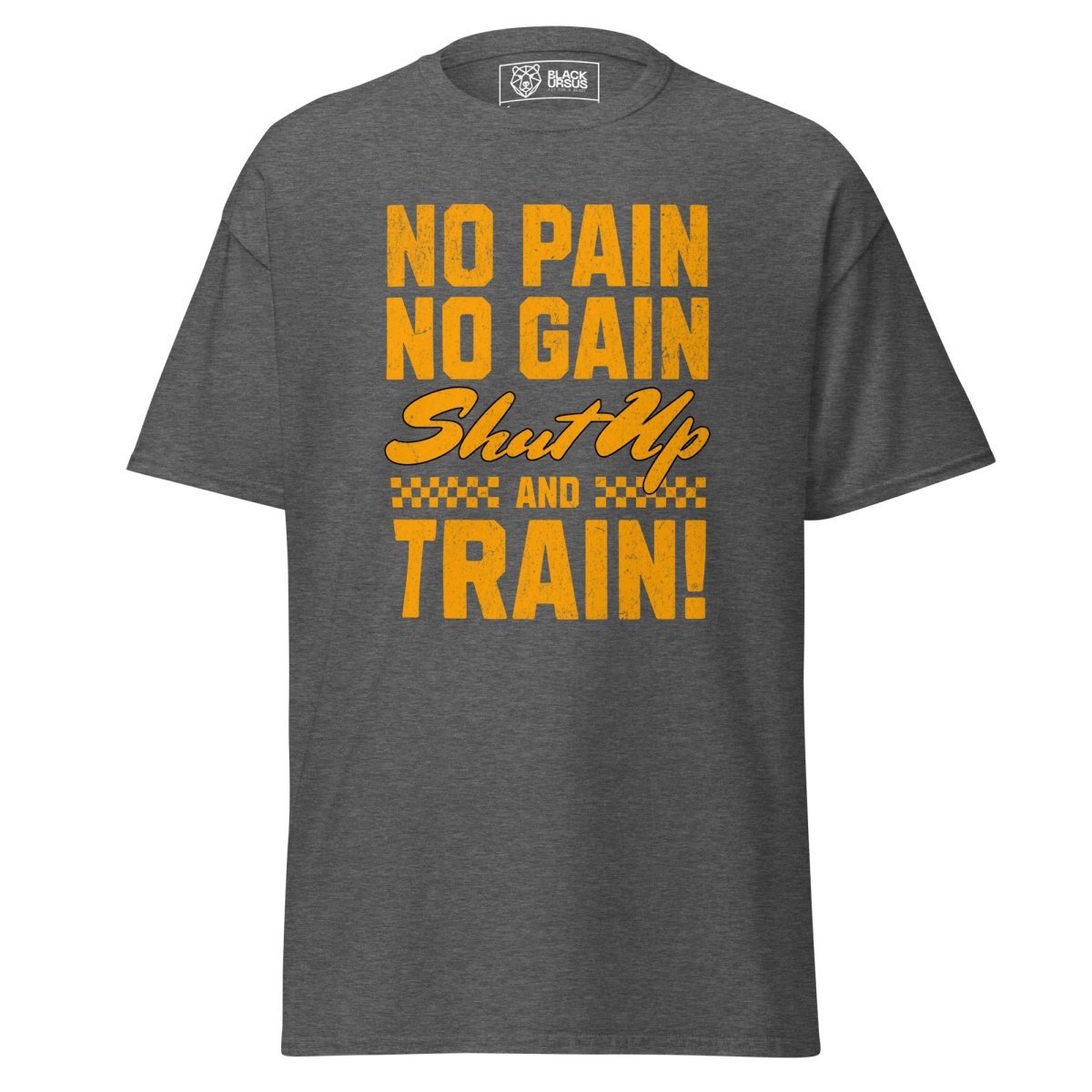 Gym T-Shirt "NO PAIN" – Unisex Streetwear, S–5XL | Black Ursus - Streetwear - size_range | Black Ursus
