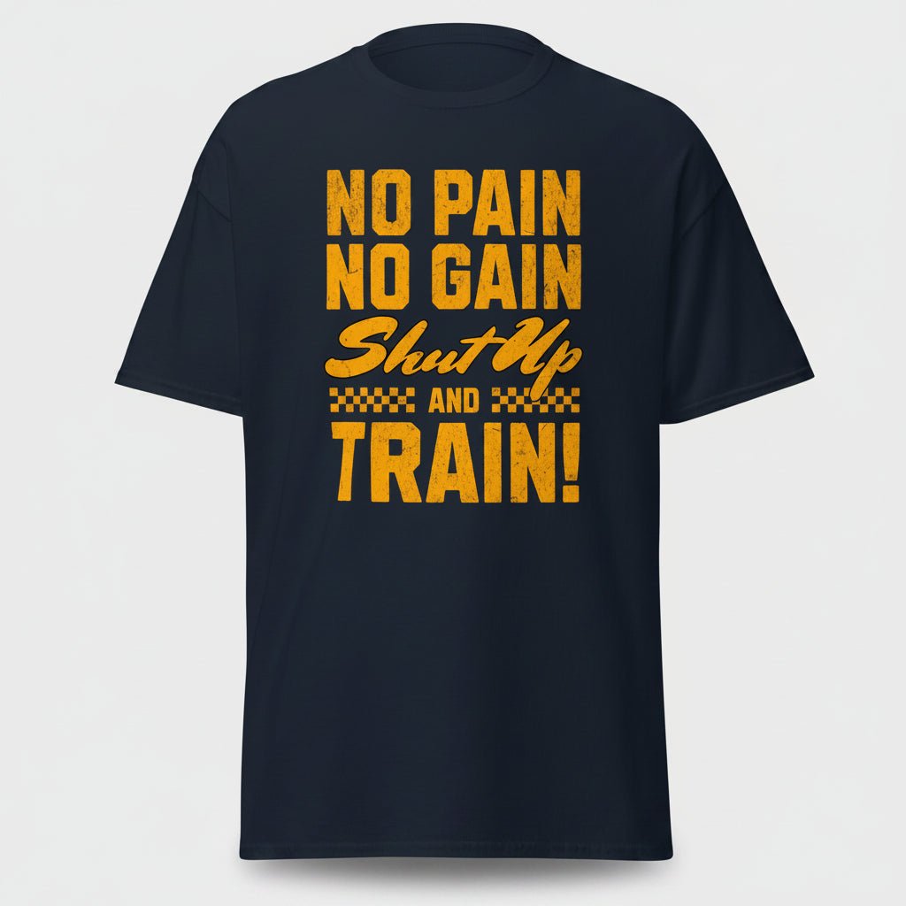 Gym T-Shirt "NO PAIN" – Unisex Streetwear, S–5XL | Black Ursus - Streetwear - size_range | Black Ursus