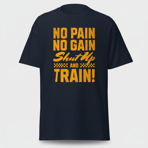 Gym T-Shirt "NO PAIN" – Unisex Streetwear, S–5XL | Black Ursus - Streetwear - size_range | Black Ursus
