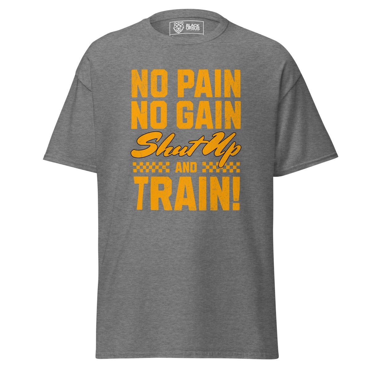 Gym T-Shirt "NO PAIN" – Unisex Streetwear, S–5XL | Black Ursus - Streetwear - size_range | Black Ursus