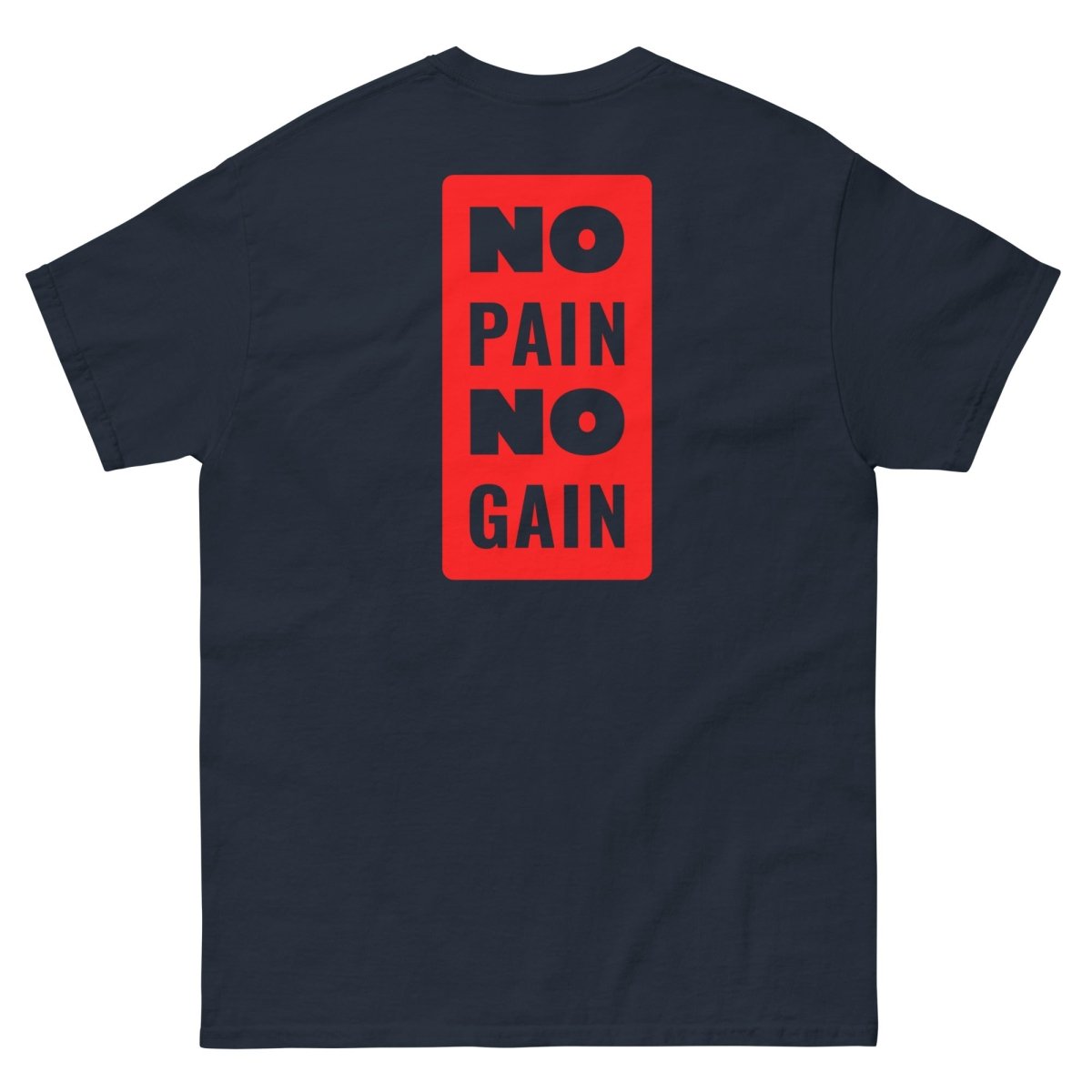Unisex T-Shirt "NoPain" mit hochwertigem Logo - Stick in Farbe Gold - Streetwear - size_range | Black Ursus