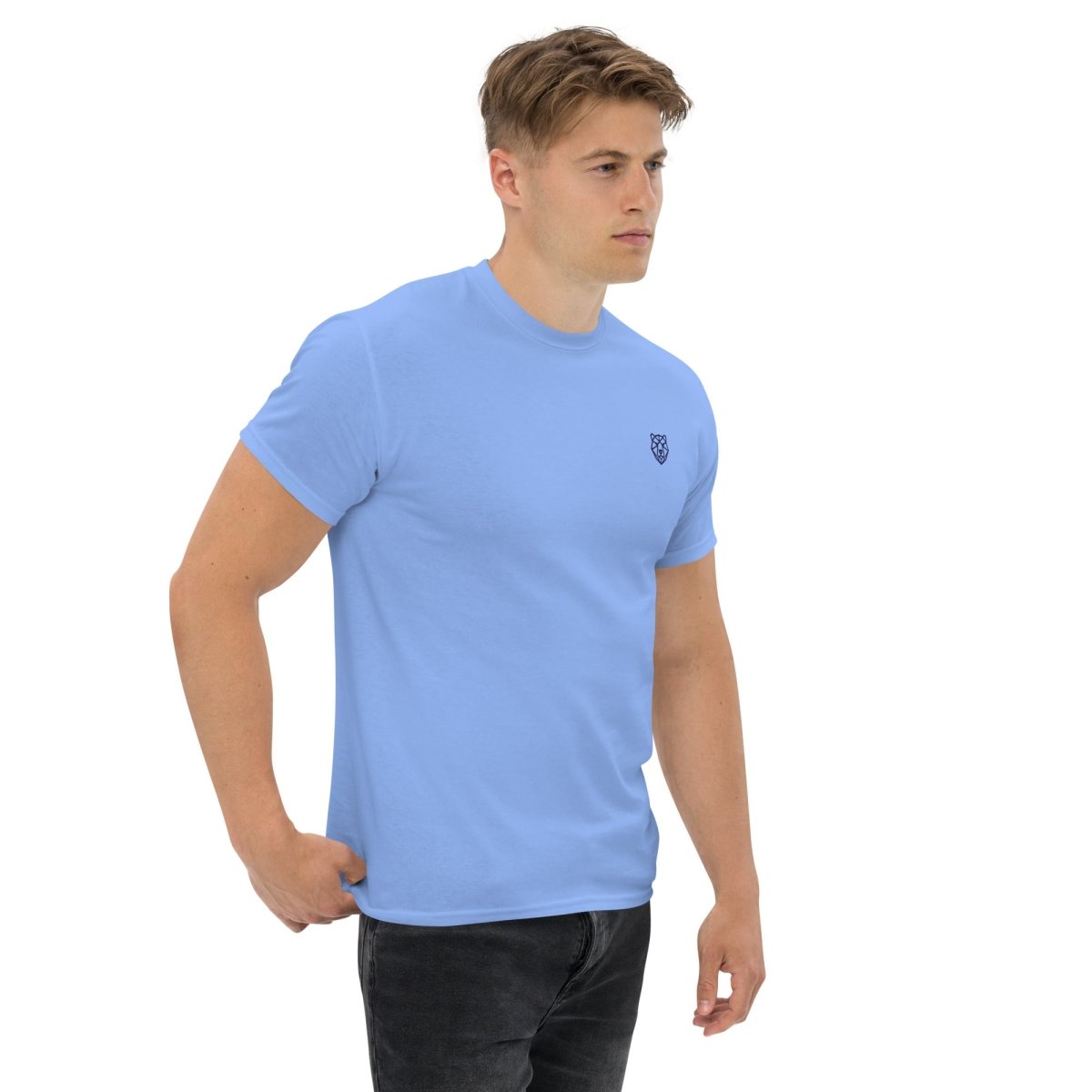 Unisex T-Shirt "NoPain" mit hochwertigem Logo - Stick in Navy Blau - Streetwear - size_range | Black Ursus