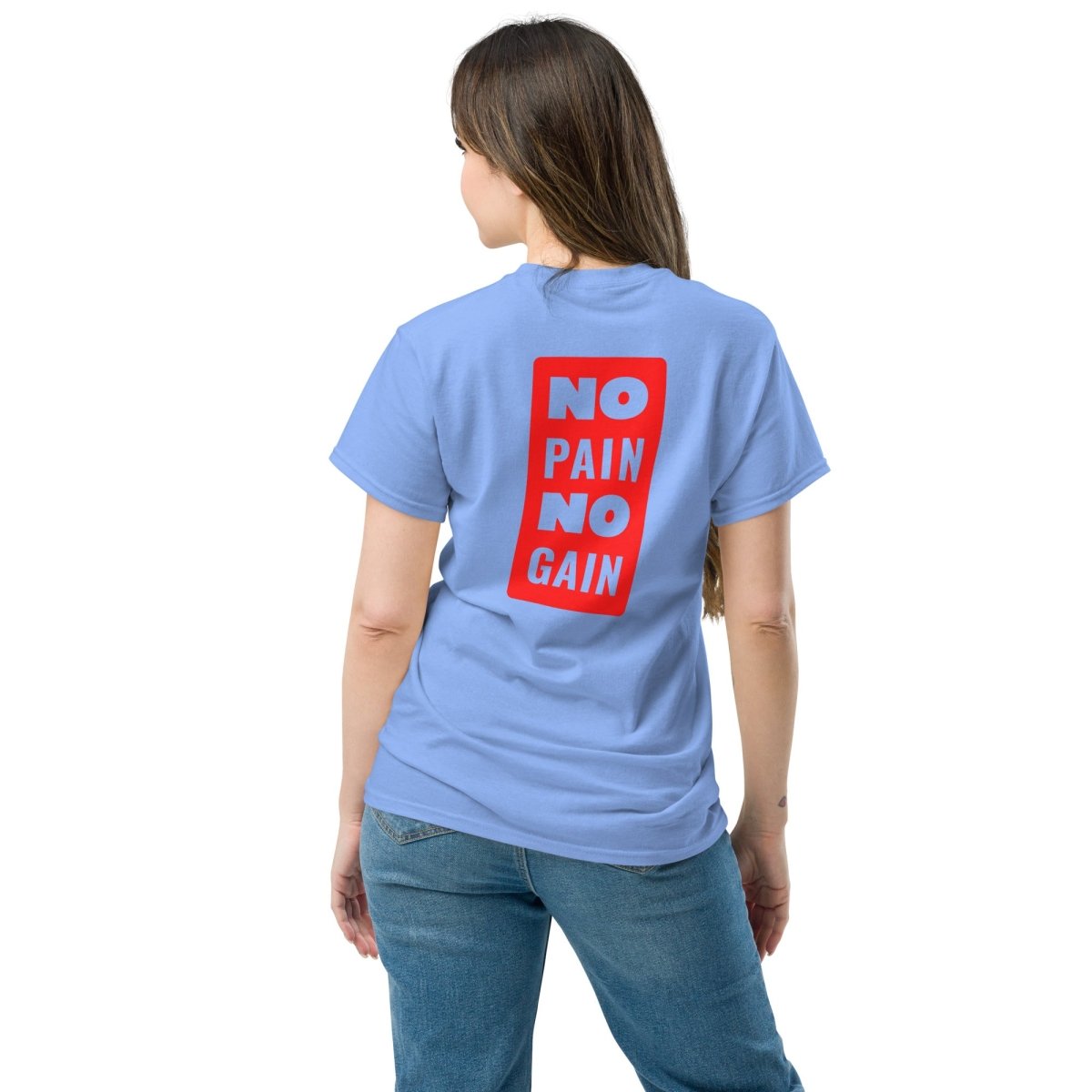 Unisex T-Shirt "NoPain" mit hochwertigem Logo - Stick in Navy Blau - Streetwear - size_range | Black Ursus