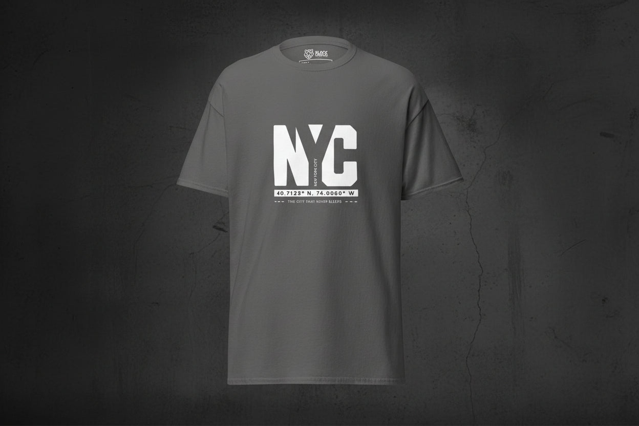 Unisex T-Shirt "NYC Essentials" - Streetwear - size_range | Black Ursus