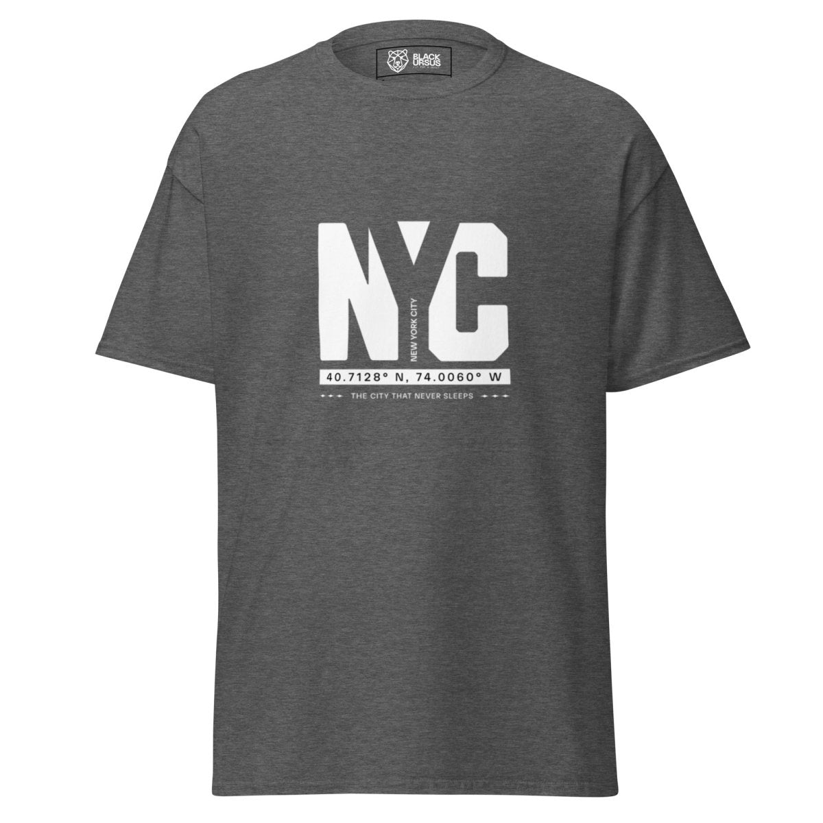 Unisex T-Shirt "NYC Essentials" - Streetwear - size_range | Black Ursus
