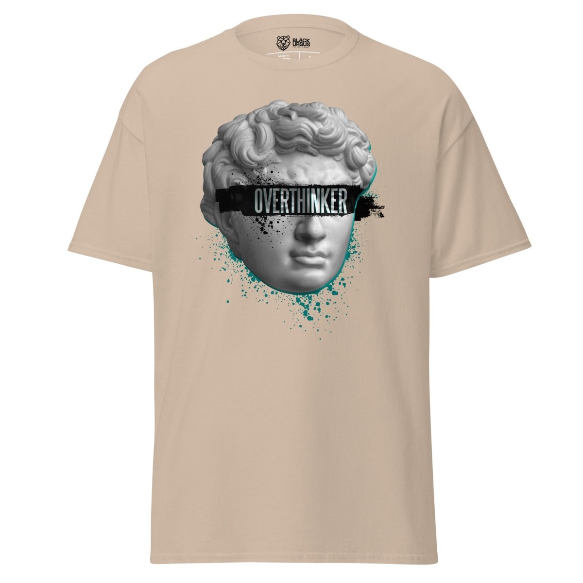 Unisex T-Shirt „Overthinker“ - Streetwear - size_range | Black Ursus