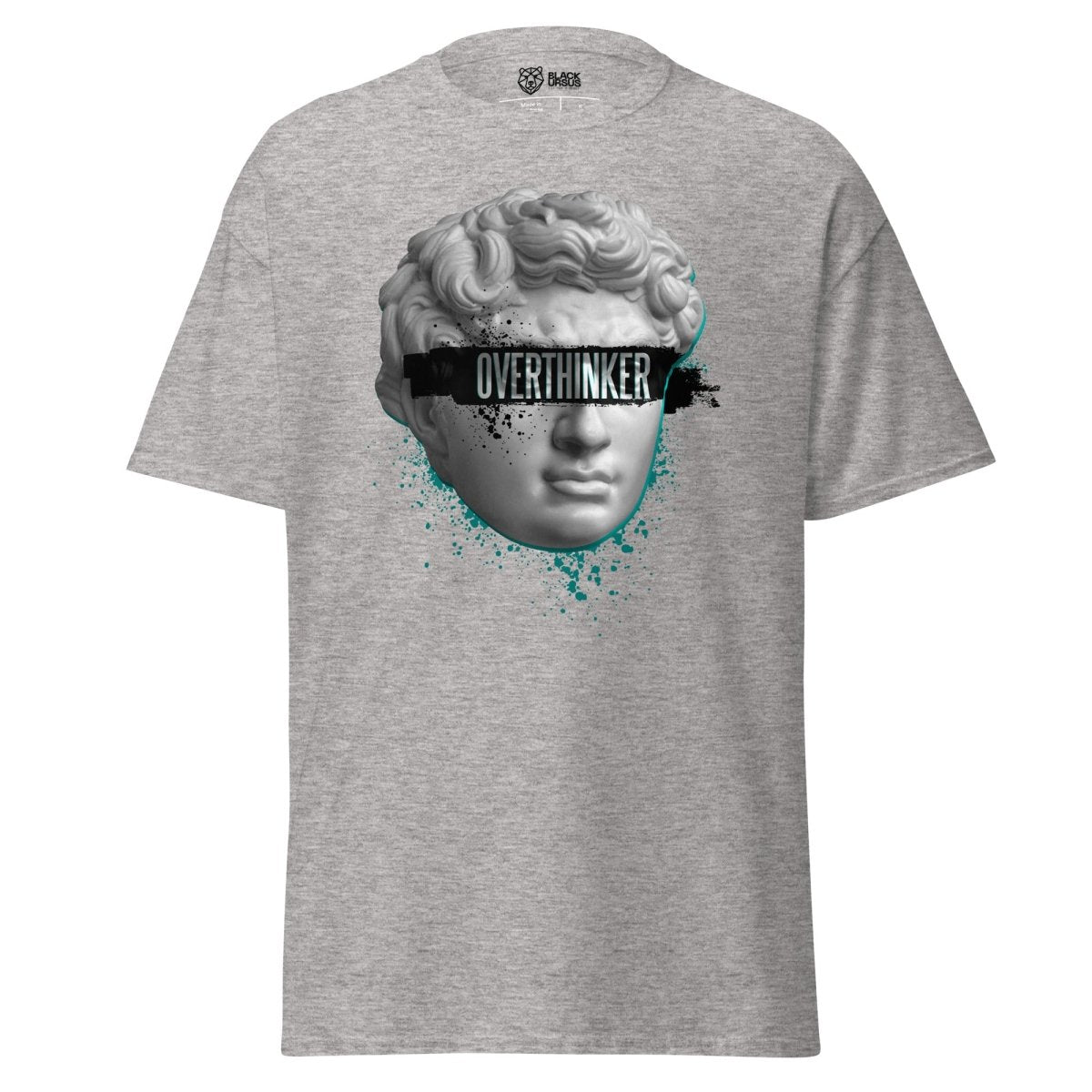 Unisex T-Shirt „Overthinker“ - Streetwear - size_range | Black Ursus