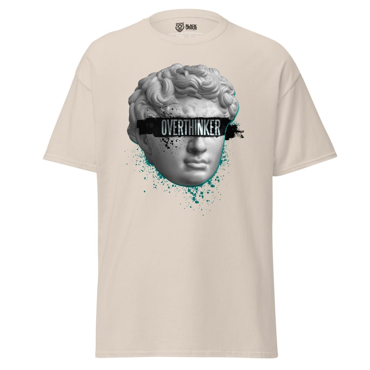 Unisex T-Shirt „Overthinker“ - Streetwear - size_range | Black Ursus