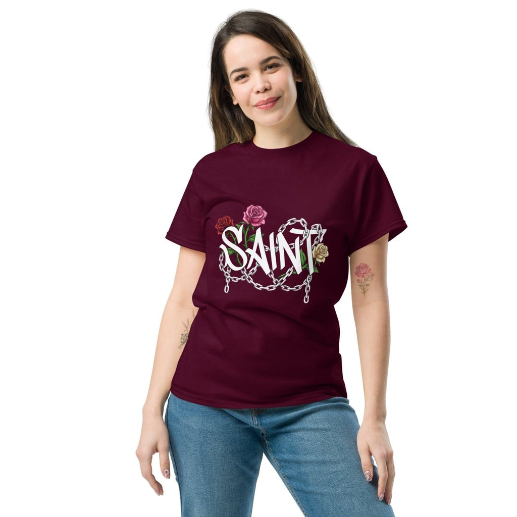 Unisex T-Shirt "Saint" - Streetwear - size_range | Black Ursus