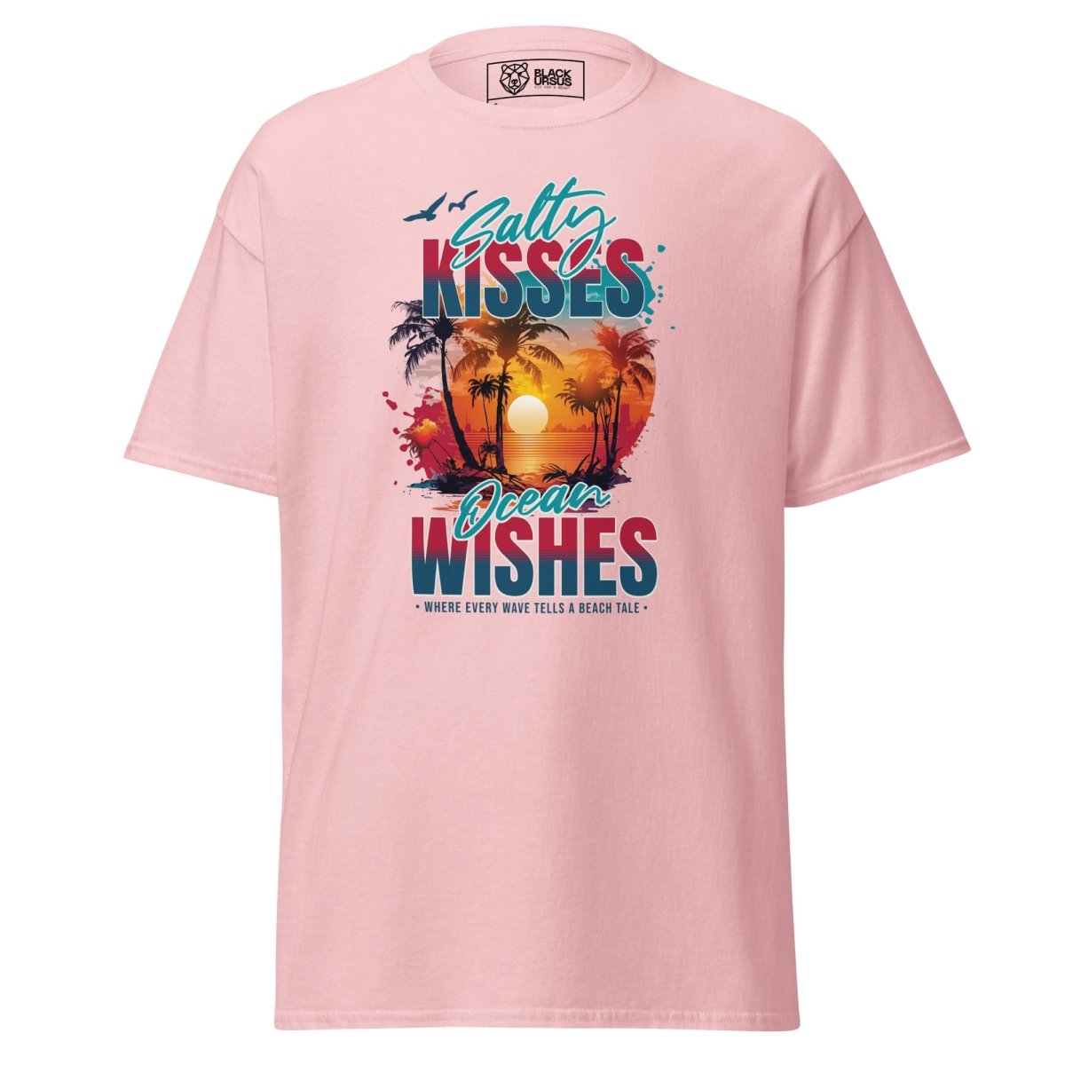 Unisex T-Shirt " Salty Kisses" - Streetwear - size_range | Black Ursus