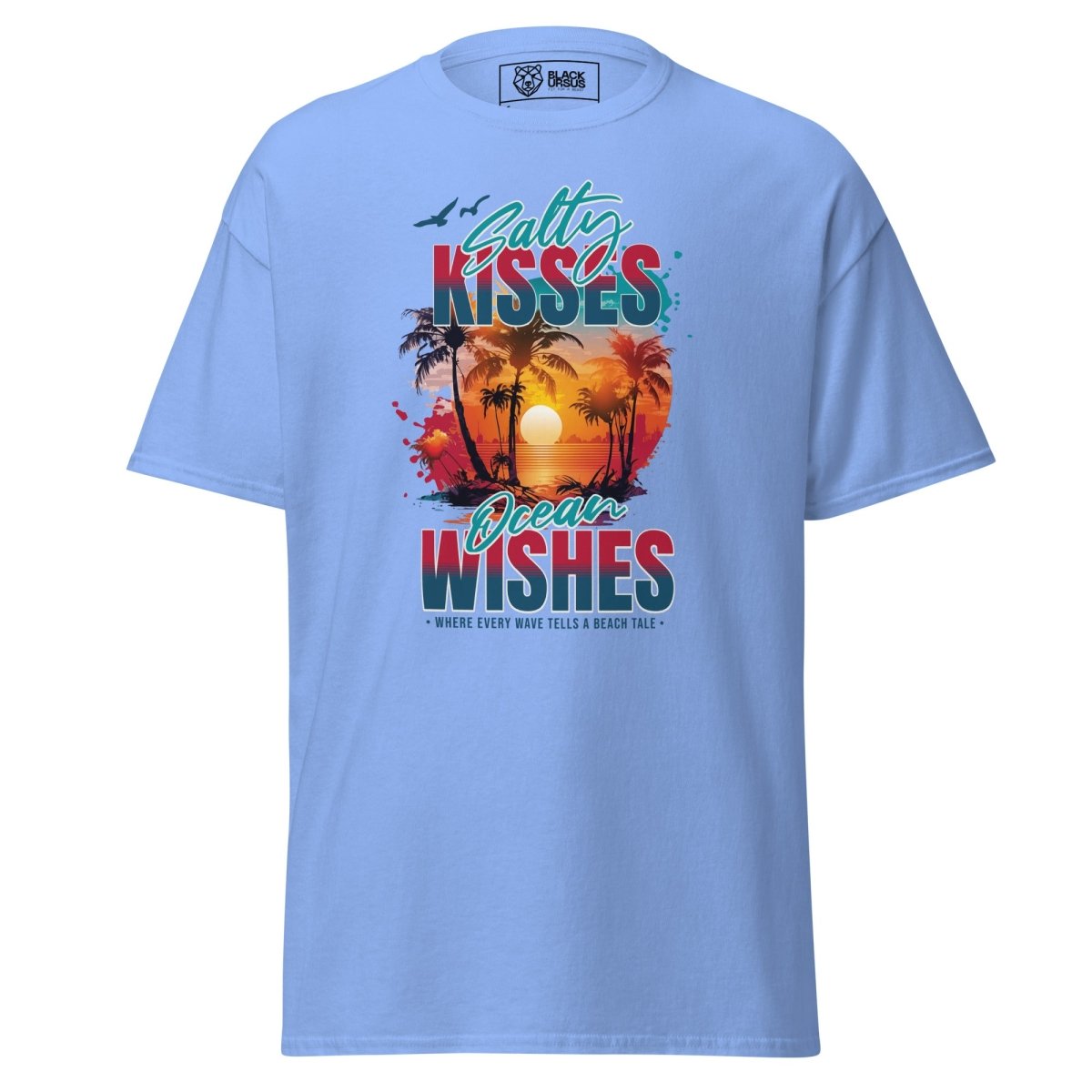 Unisex T-Shirt " Salty Kisses" - Streetwear - size_range | Black Ursus