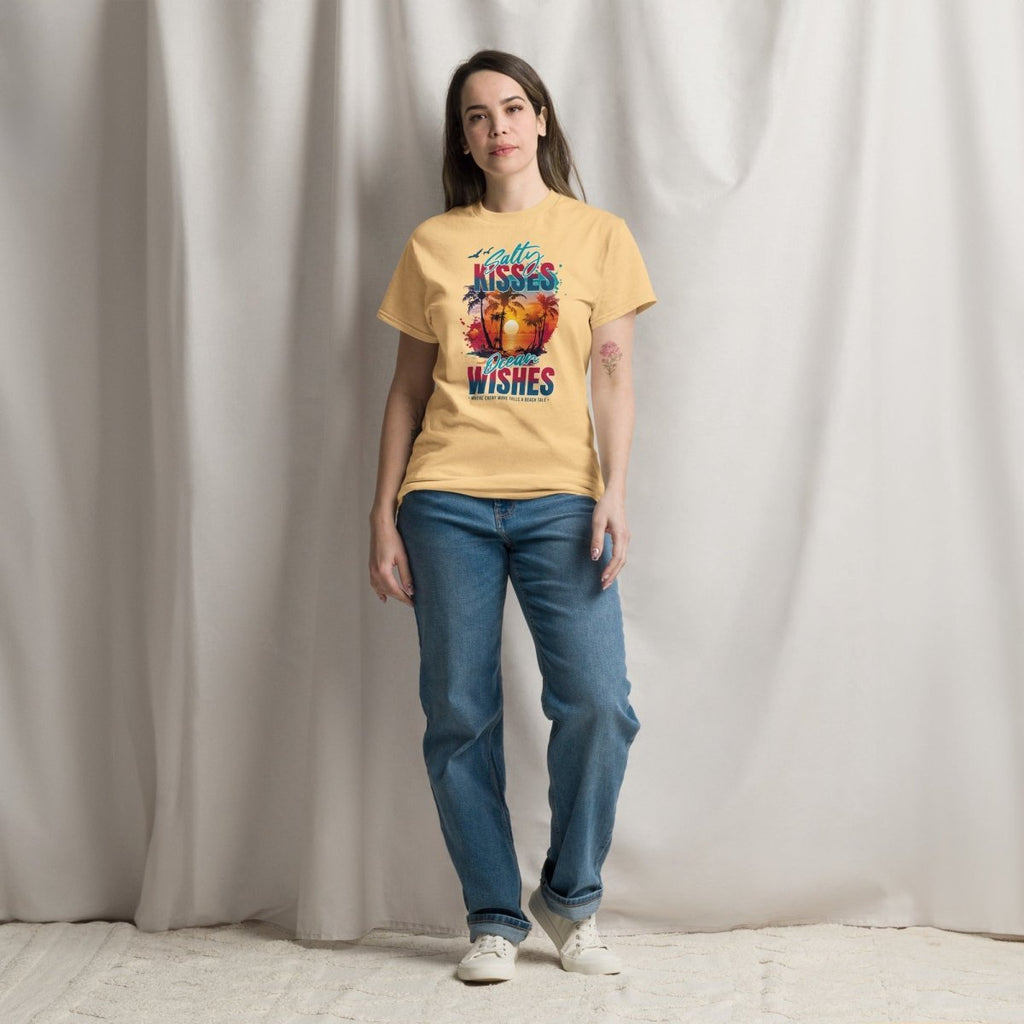 Unisex T-Shirt " Salty Kisses" - Streetwear - size_range | Black Ursus