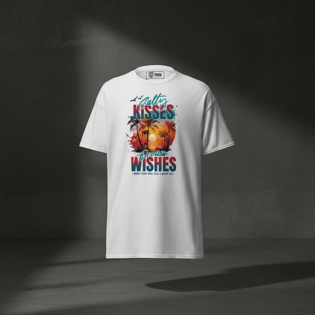 Unisex T-Shirt " Salty Kisses" - Streetwear - size_range | Black Ursus
