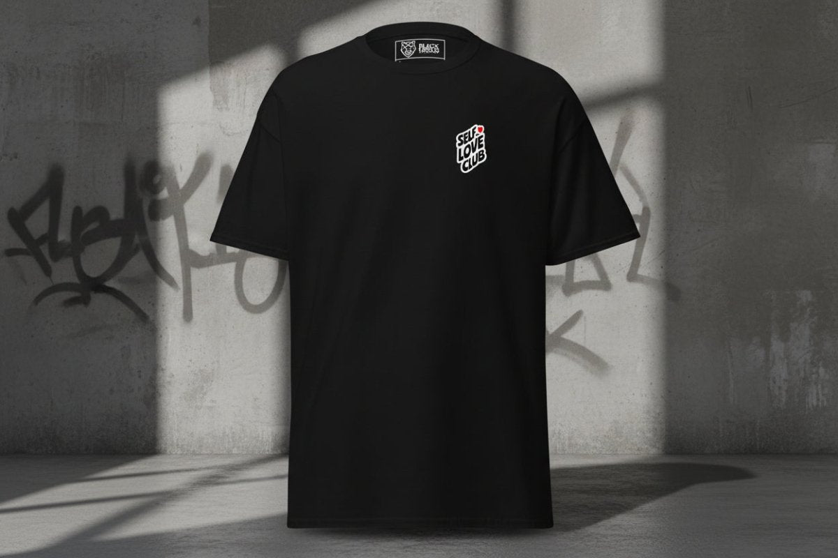 Unisex T-Shirt " Self Love Club" - Streetwear - size_range | Black Ursus