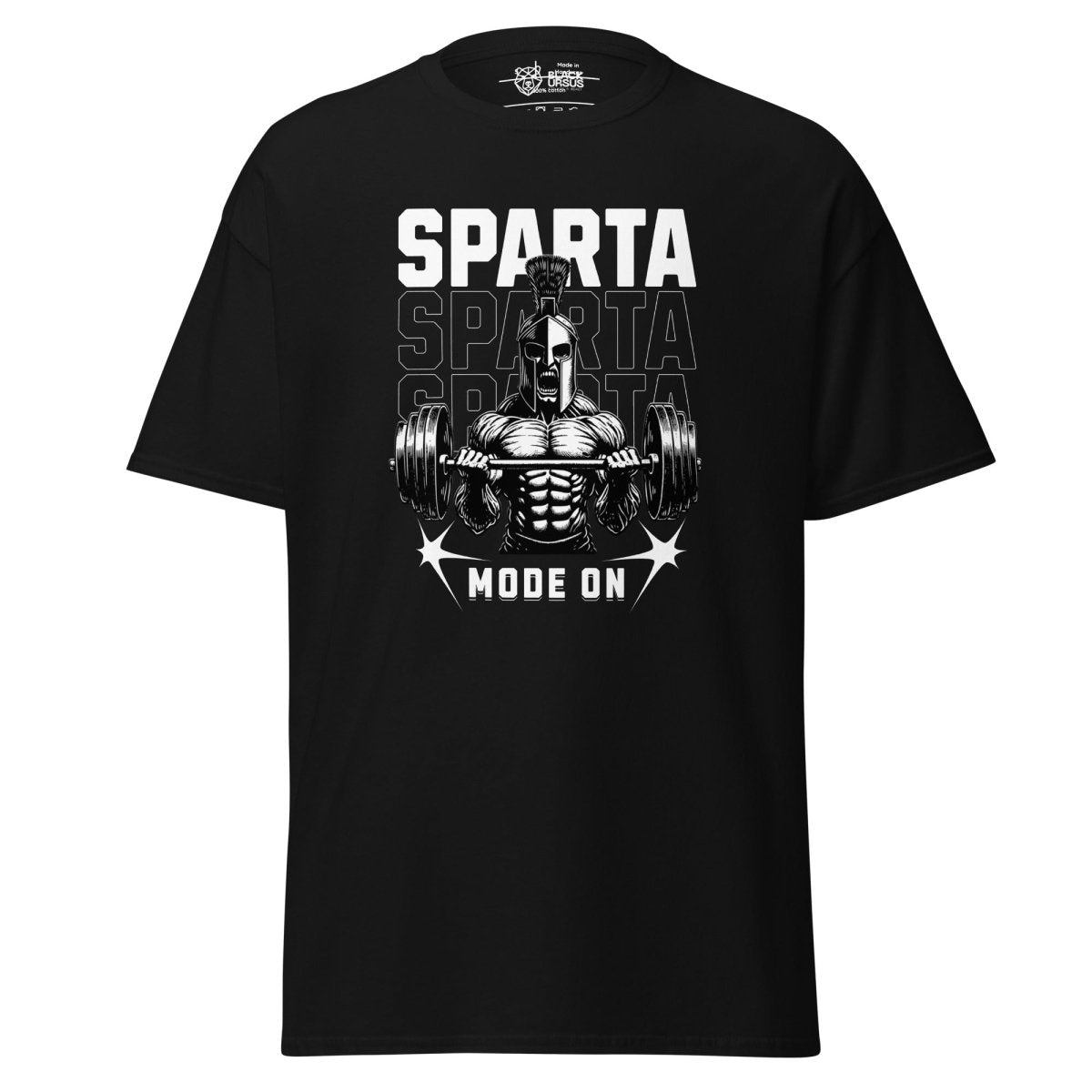 Unisex T-Shirt "Sparta Mode On" - Streetwear - size_range | Black Ursus