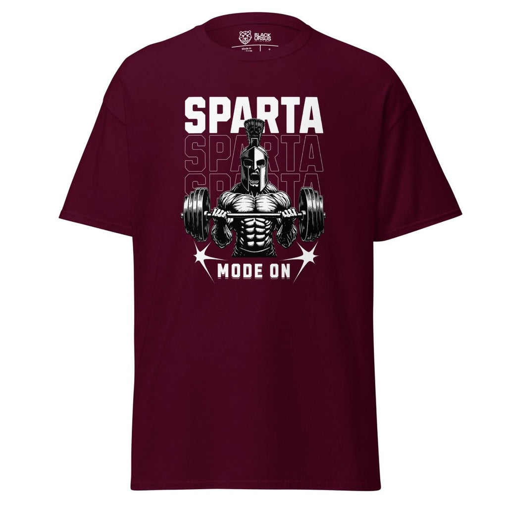 Unisex T-Shirt "Sparta Mode On" - Streetwear - size_range | Black Ursus