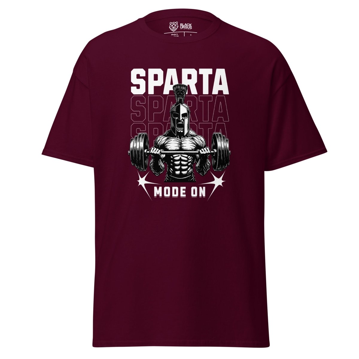 Unisex T-Shirt "Sparta Mode On" - Streetwear - size_range | Black Ursus