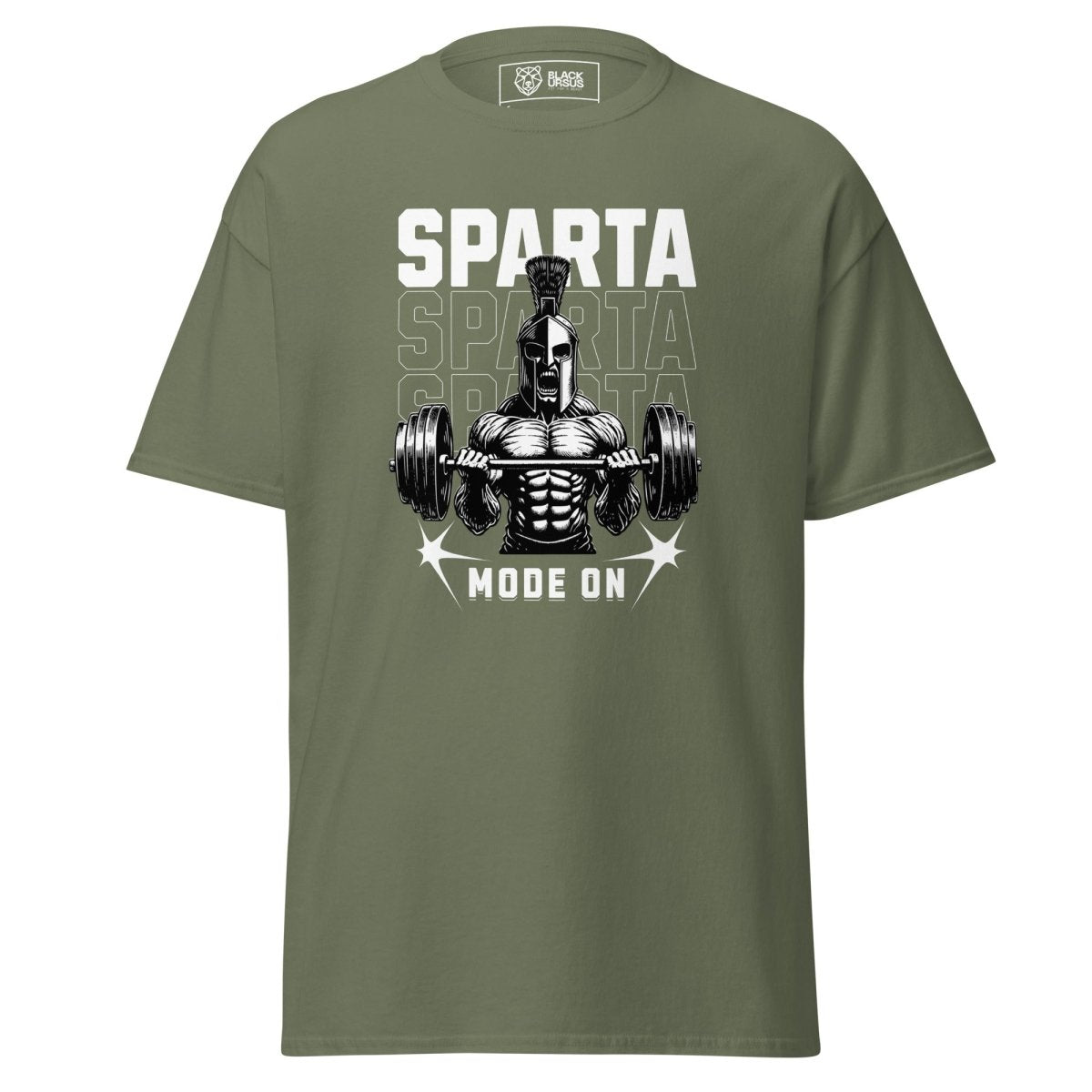 Unisex T-Shirt "Sparta Mode On" - Streetwear - size_range | Black Ursus