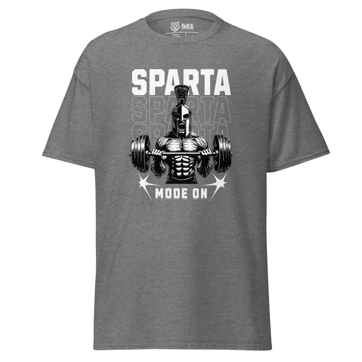 Unisex T-Shirt "Sparta Mode On" - Streetwear - size_range | Black Ursus