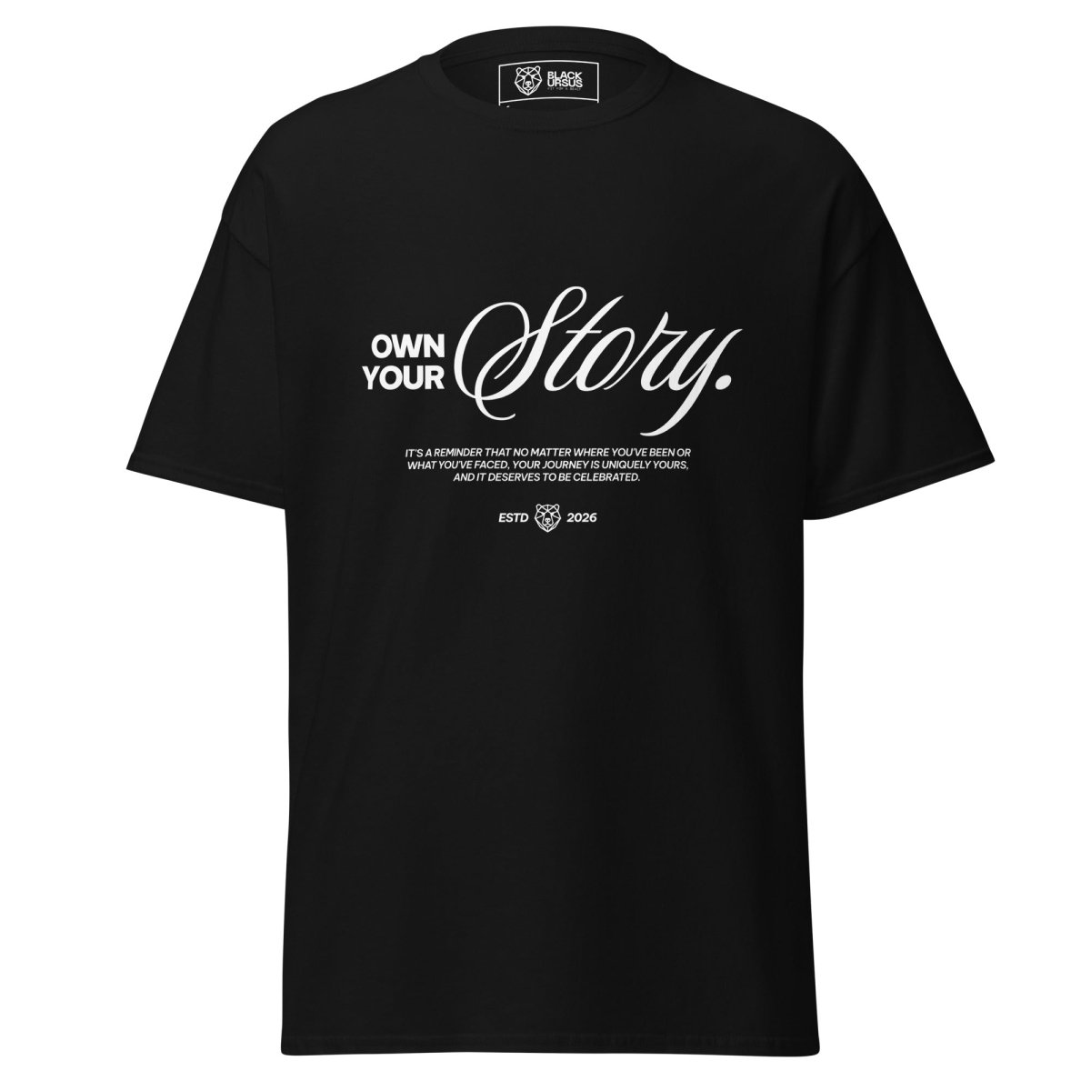 Unisex T-Shirt "Story" - Streetwear - size_range | Black Ursus
