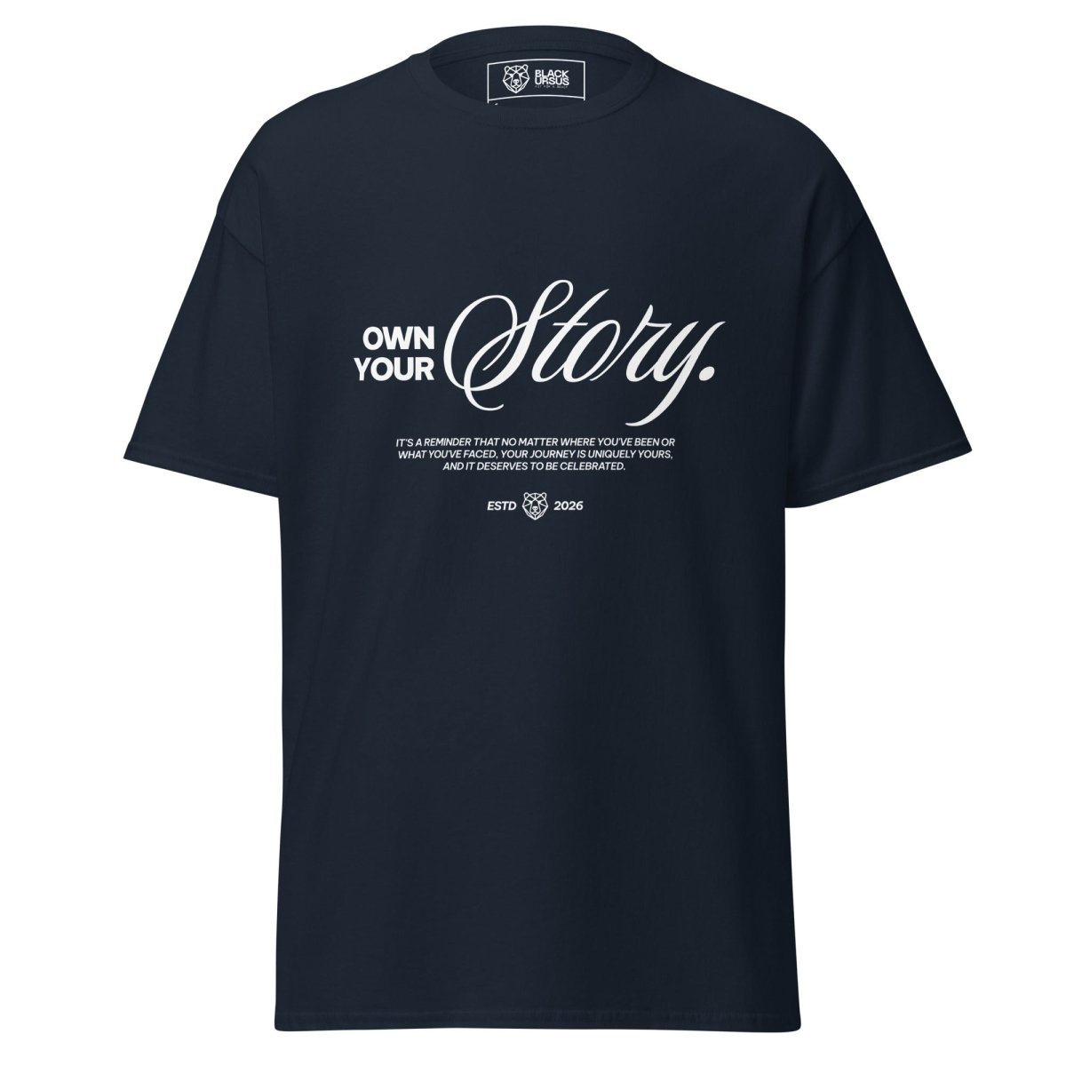 Unisex T-Shirt "Story" - Streetwear - size_range | Black Ursus
