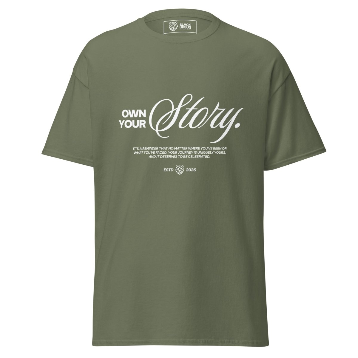 Unisex T-Shirt "Story" - Streetwear - size_range | Black Ursus
