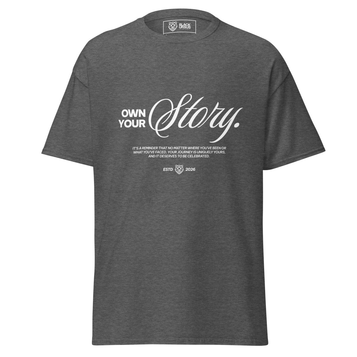 Unisex T-Shirt "Story" - Streetwear - size_range | Black Ursus