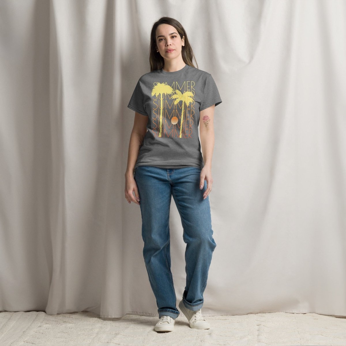 Unisex T-Shirt "Summer Set" - Streetwear - size_range | Black Ursus