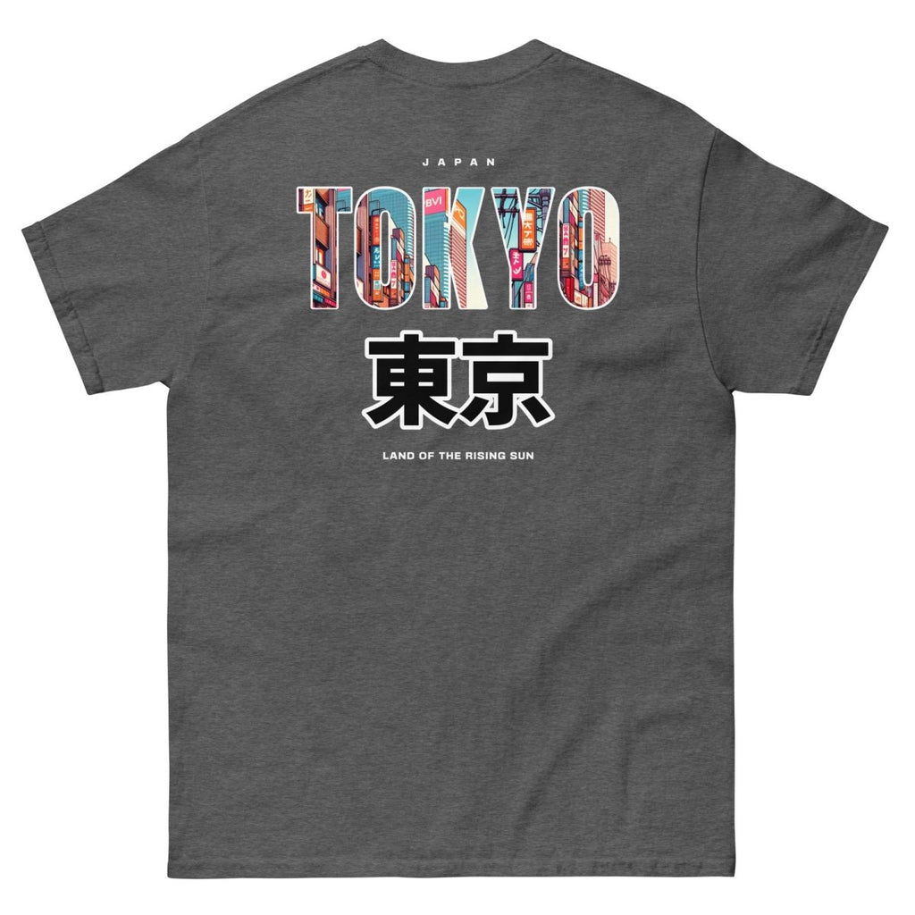 Unisex T-Shirt "Tokyo" mit hochwertigem Logo - Stick in Farbe Gold - Streetwear - size_range | Black Ursus