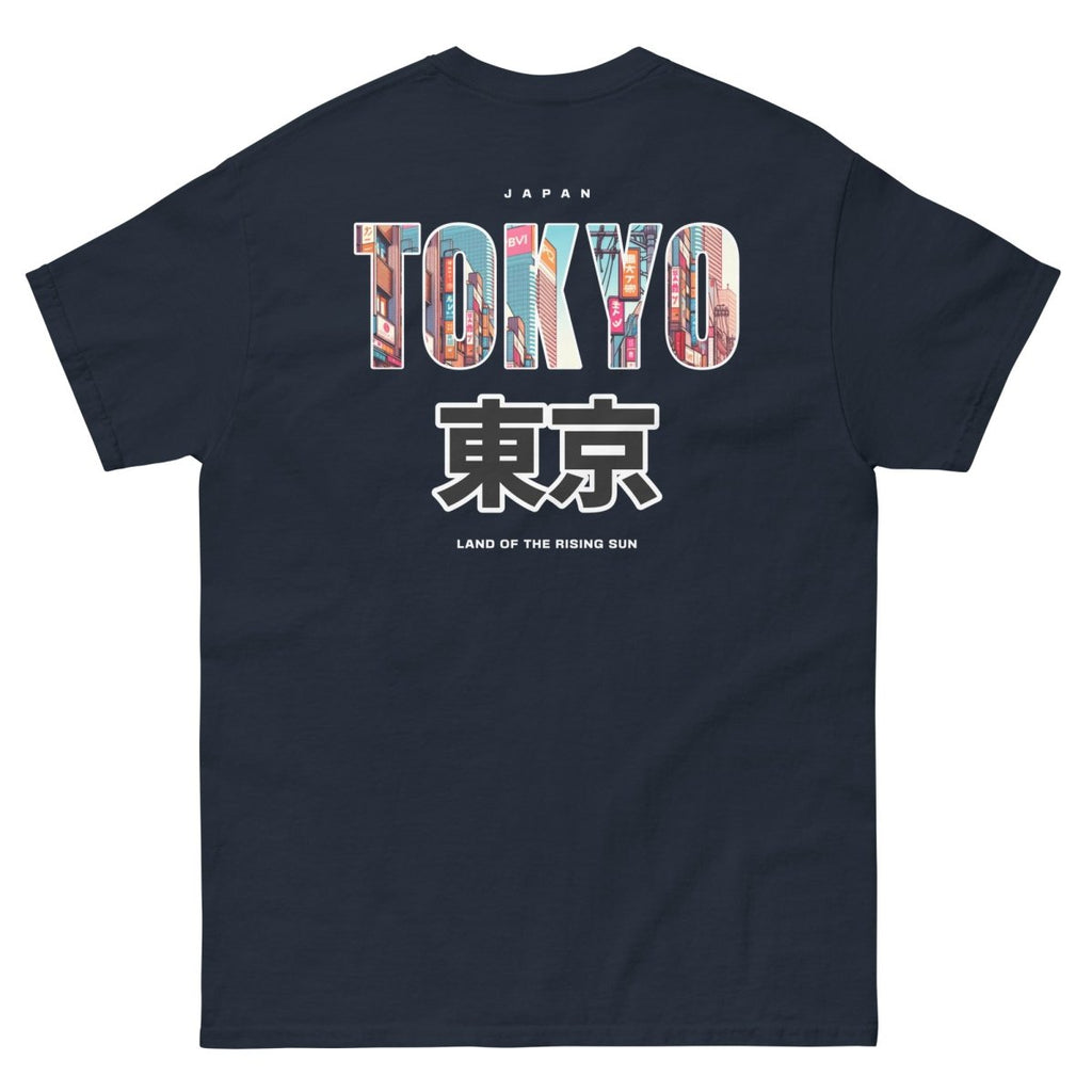 Unisex T-Shirt "Tokyo" mit hochwertigem Logo - Stick in Farbe Gold - Streetwear - size_range | Black Ursus