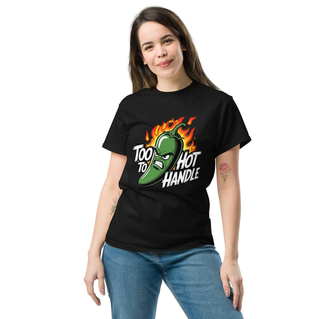Unisex T-Shirt "Too HOT" - Streetwear - size_range | Black Ursus