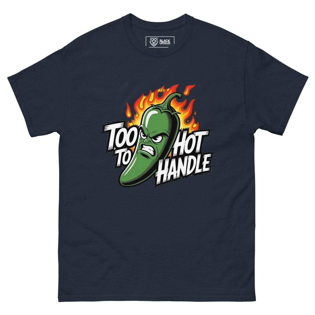 Unisex T-Shirt "Too HOT" - Streetwear - size_range | Black Ursus