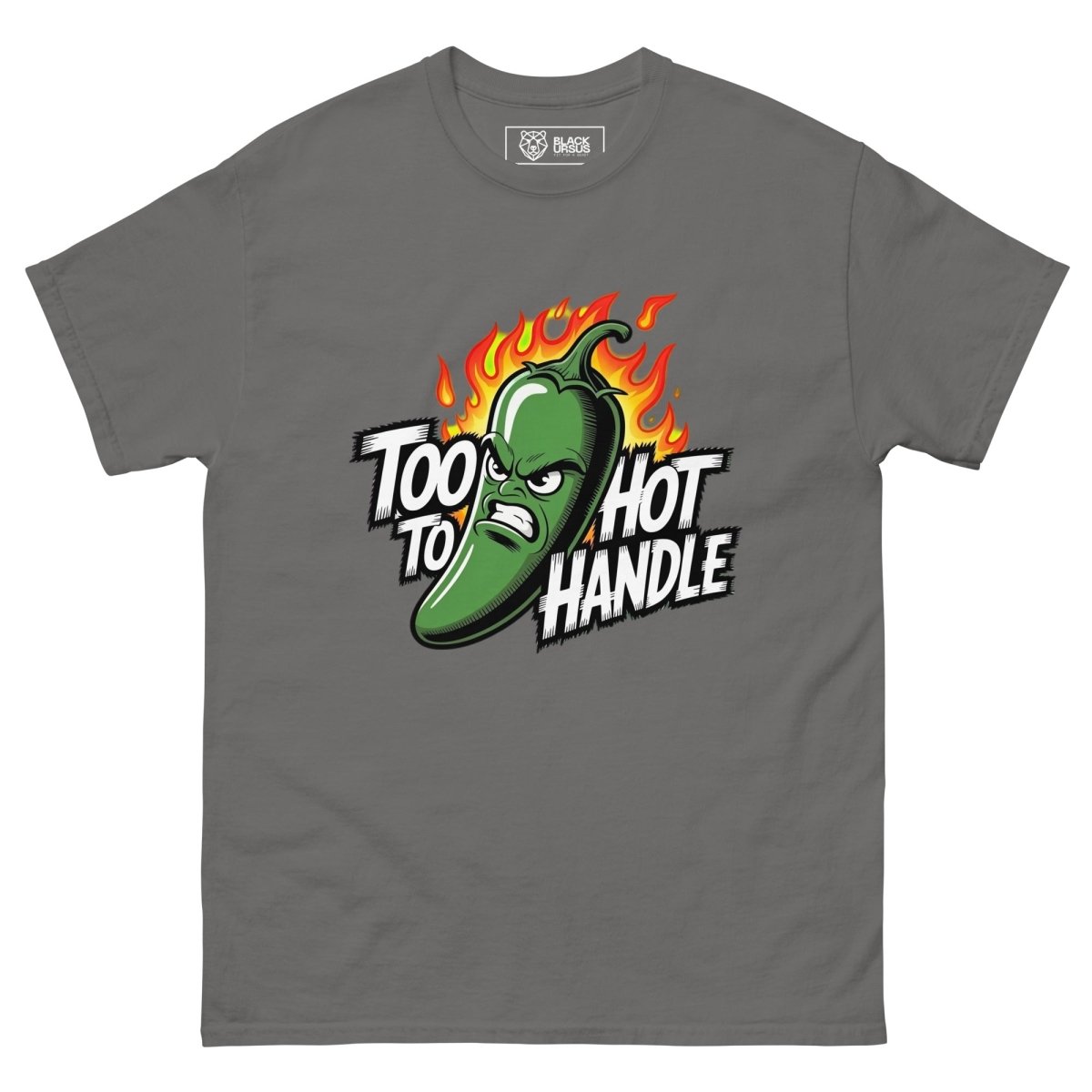 Unisex T-Shirt "Too HOT" - Streetwear - size_range | Black Ursus