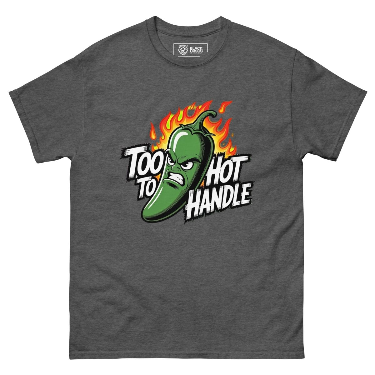 Unisex T-Shirt "Too HOT" - Streetwear - size_range | Black Ursus