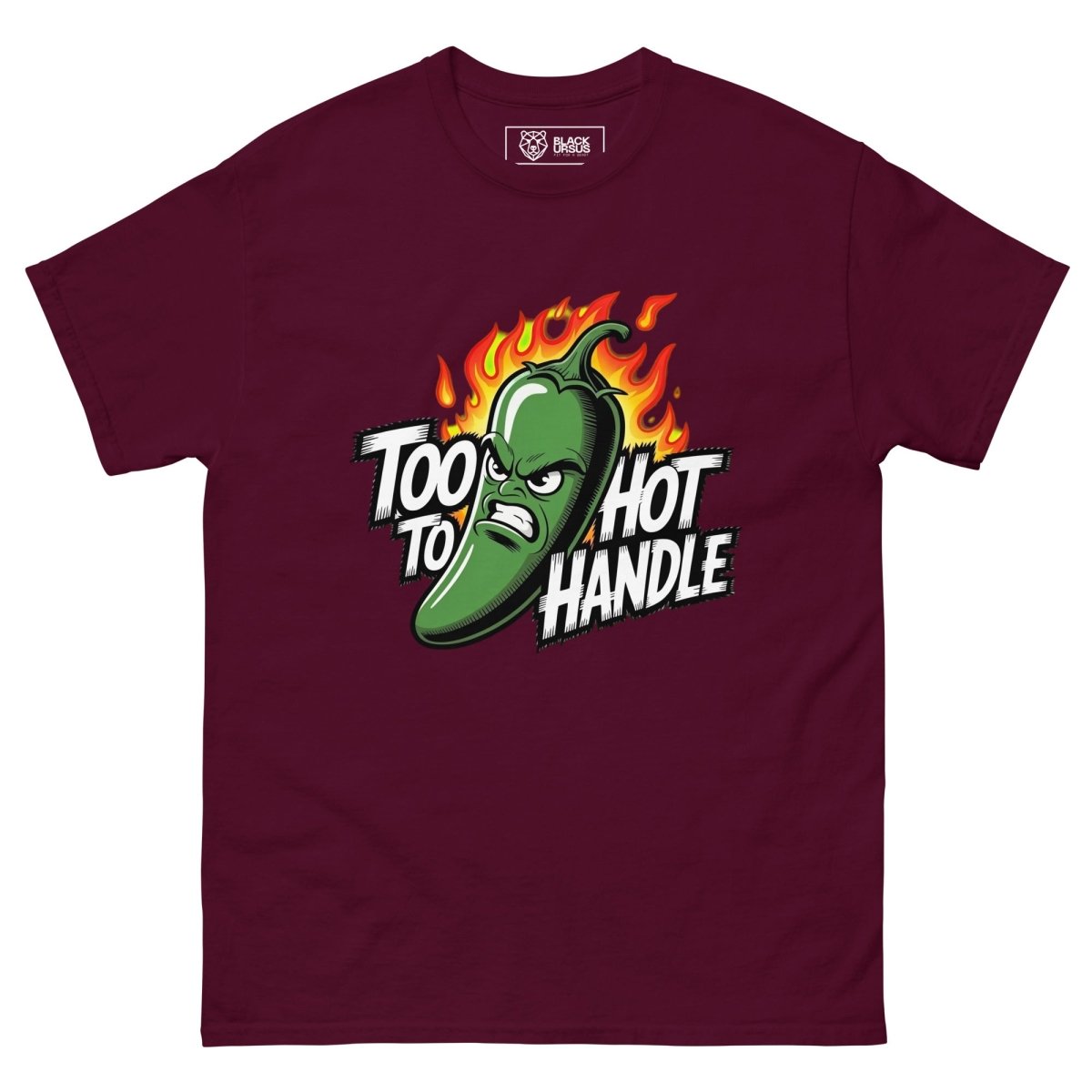 Unisex T-Shirt "Too HOT" - Streetwear - size_range | Black Ursus