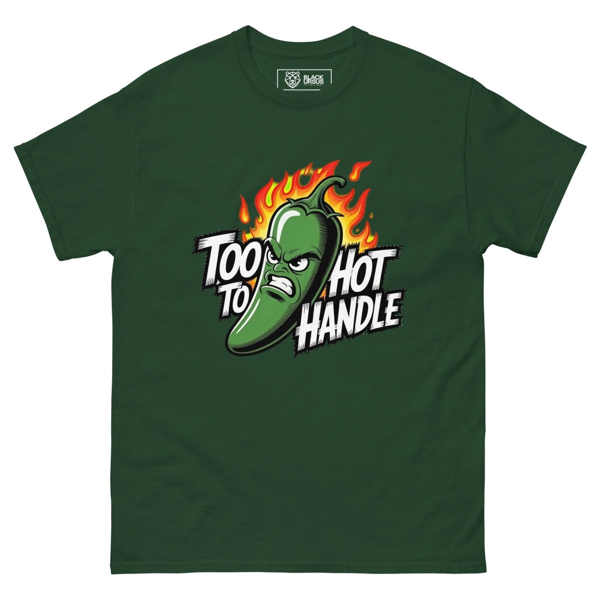 Unisex T-Shirt "Too HOT" - Streetwear - size_range | Black Ursus