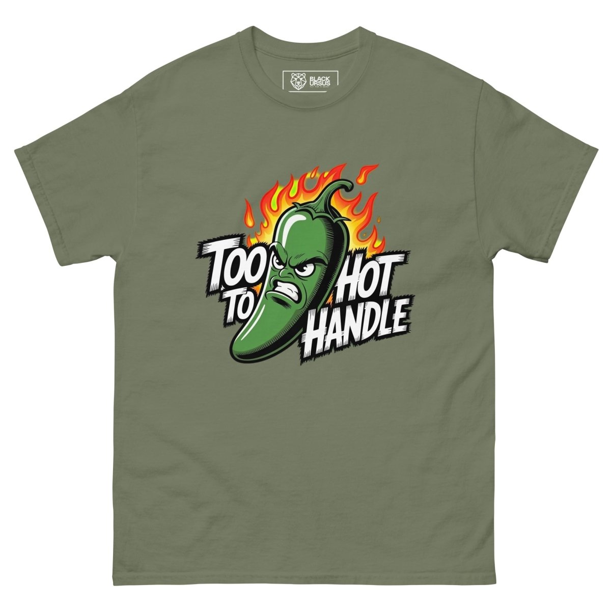 Unisex T-Shirt "Too HOT" - Streetwear - size_range | Black Ursus